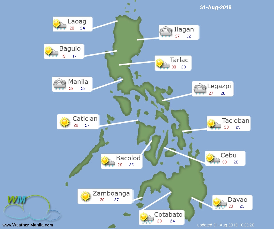 Weather Manila Philippine Weather Outlook